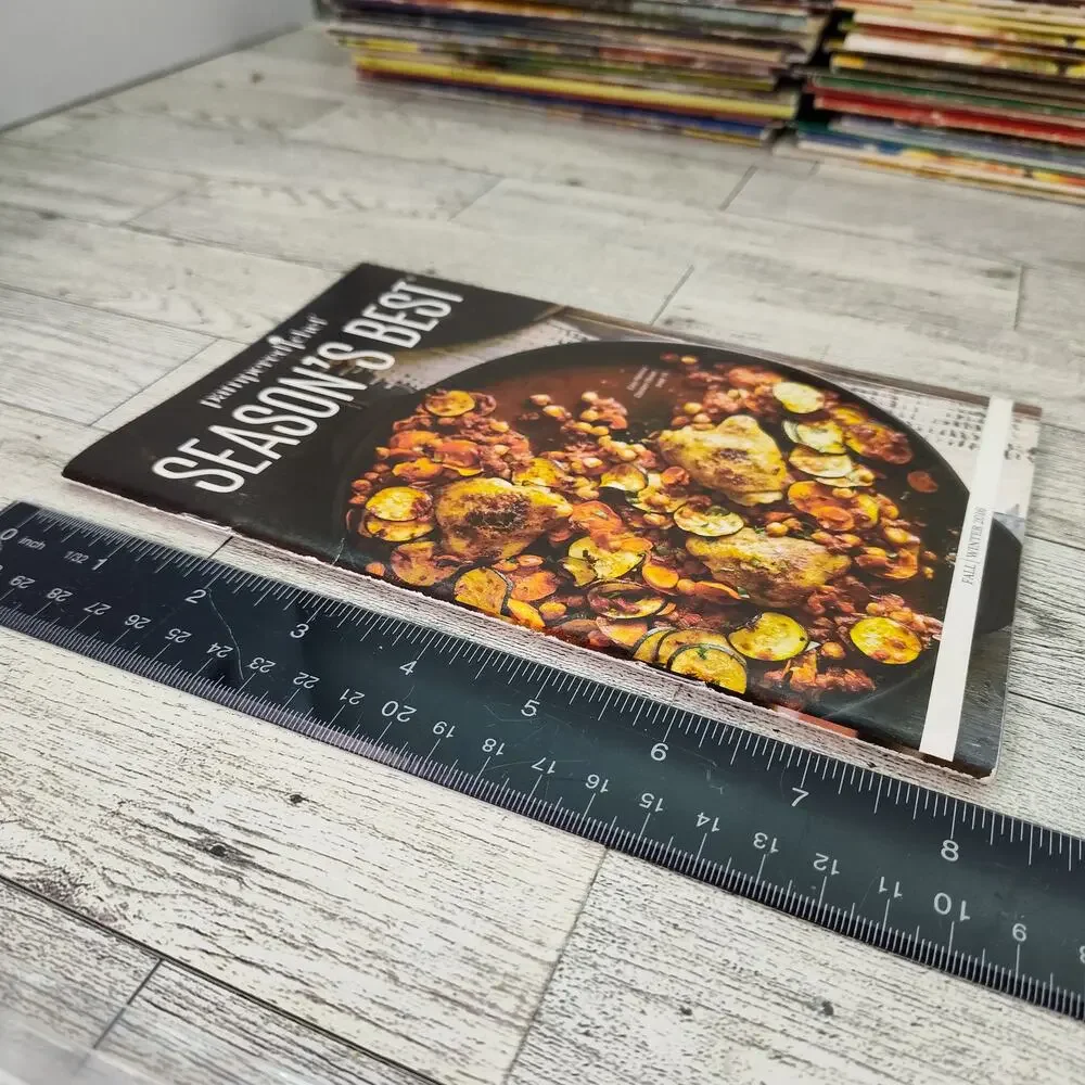 Pampered Chef Seasons‎ Best 2016 Fall Winter Cookbook Booklet Recipes